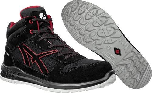 Albatros Sicherheitsstiefel CLIFTON MID S3 in Schwarz/Rot, Größe 41 - Bild 2