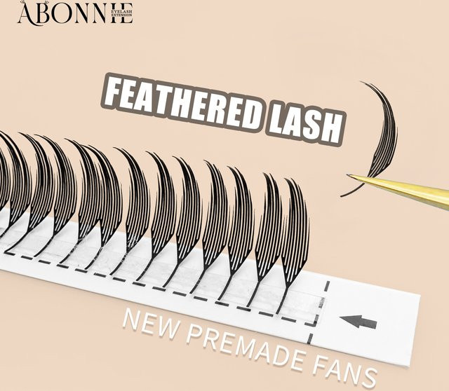 LAKANAKU Kaschmir Soft Light Wimpernverlängerung, Black, 0,07 mm, Mix 8–15 mm - Bild 1