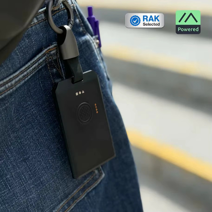 RAK WisMesh Tag Kompakter Meshtastic-Tracker mit GPS in Schwarz - Bild 2