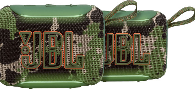 JBL Go 5 Doppelpack Bluetooth Lautsprecher Squad Green IP68 - Bild 1