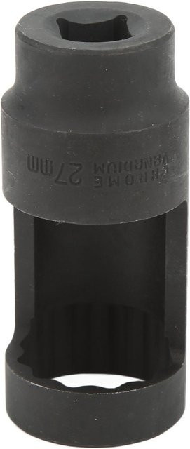 Igeteck Diesel Injektor Nuss 12in, Antrieb 27mm, 12 Punkt, Chrom Vanadium Stahl, Grau - Bild 1