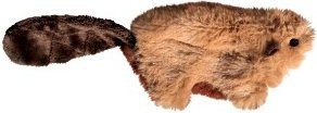 KONG Plüsch Biber, Catnip, Spielzeug - Bild 1