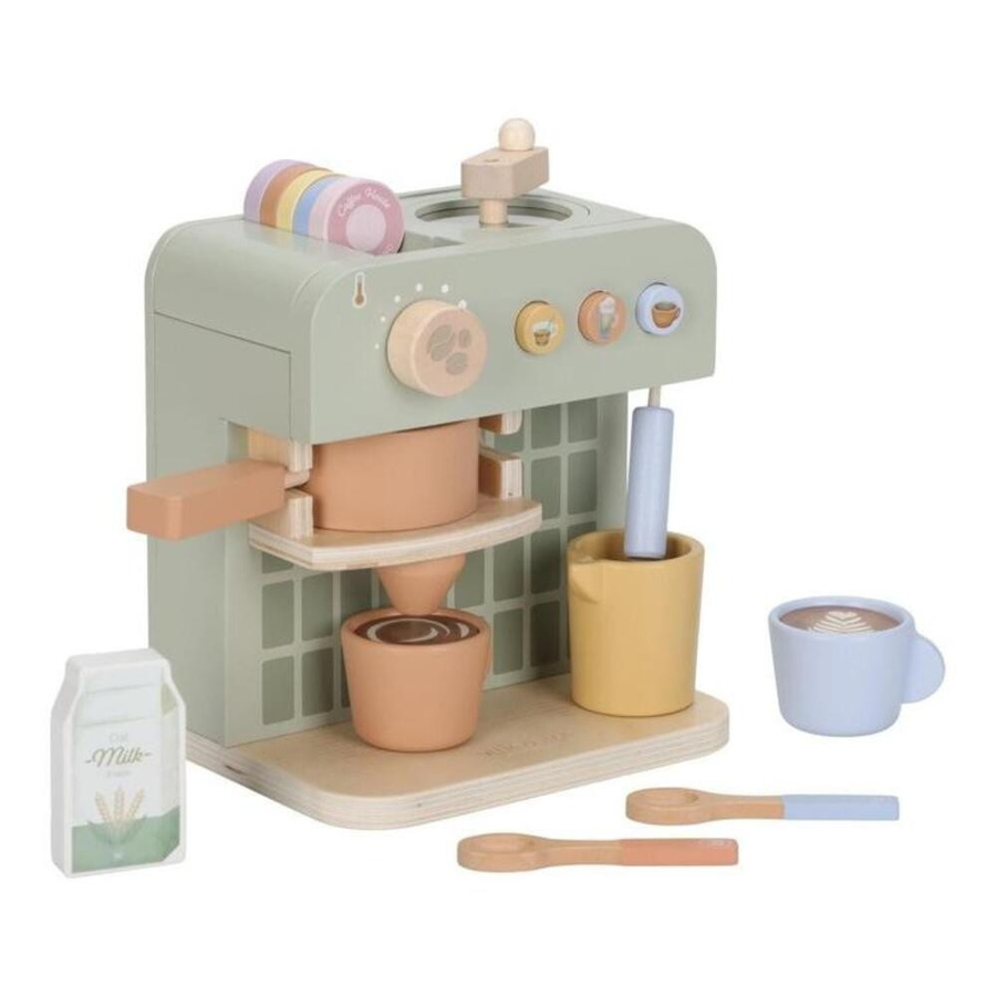 Little Dutch Holz-Kaffeemaschine, Holz, ab 3 Jahre - Bild 1