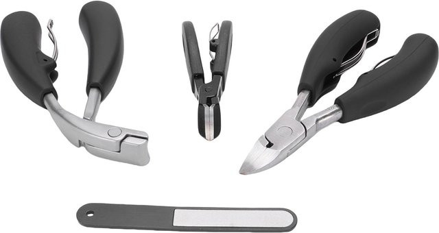 Koogeelife Nagelknipser Set, 4 Stück, Grau, Unisex - Bild 1