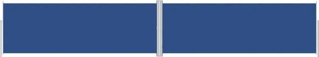 Furnicato Ausziehbare Seitenmarkise Blau, Höhe: 180 cm, Breite: 1000 cm - Bild 1
