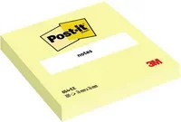 Post-it Haftnotizen Notes Gelb Blank 7,6 x 7,6 cm - Bild 1
