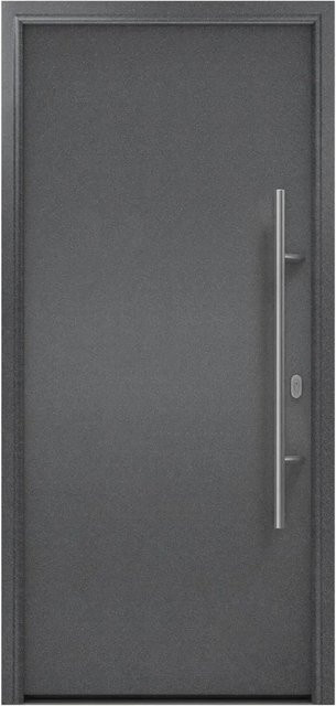 EcoStar Haustür Isopro IP 010 in Anthrazitmetallic, B: 110 cm, H: 210 cm, DIN Rechts - Bild 1