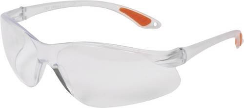 AVIT Schutzbrille AV13021 in Transparent und Orange nach EN 166-1 DIN 166-1 - Bild 1