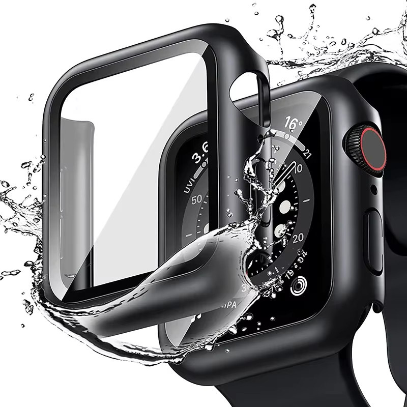 Apple Displayschutz für Apple Watch, Silikon, Schwarz, Unisex - Bild 2