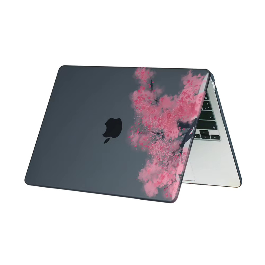EGYAL Laptoptasche mit Blumen-UV-Druck für MacBook Air 13 M4 und MacBook Pro 14 16 in Multicolour - Bild 2