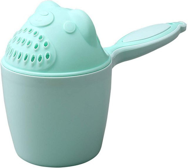 Kidsly Baby-Shampoo-Spülbecher, Kinderbade-Wasserfall-Spüler, grün, ab 0 Jahre - Bild 1