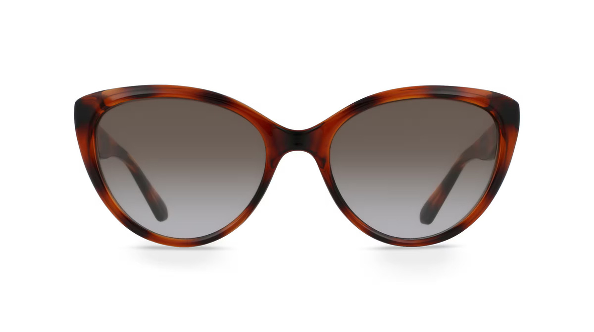 Fielmann OU 008 SUN Damen-Sonnenbrille, Vollrand, Butterfly, Brown, Plastic - Bild 1