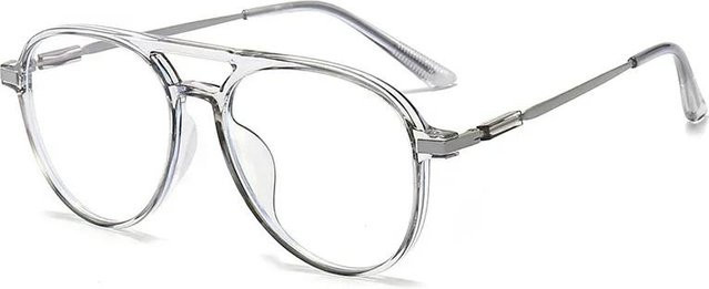 Dote Lesebrille, Quadratisch, Vollrand, Kunststoff, transparent, Unisex - Bild 1
