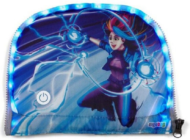 ergobag LED Zippies Superheldin Schulranzen-Zubehör in Multicolour und Blau - Bild 1