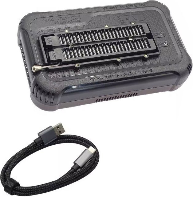 XGecu T76 USB 3.0 Universal-Programmierer für EEPROM, NOR, NAND, EMMC und MCU, Ersatz für Minpro/TL866II/T56, Schwarz - Bild 1