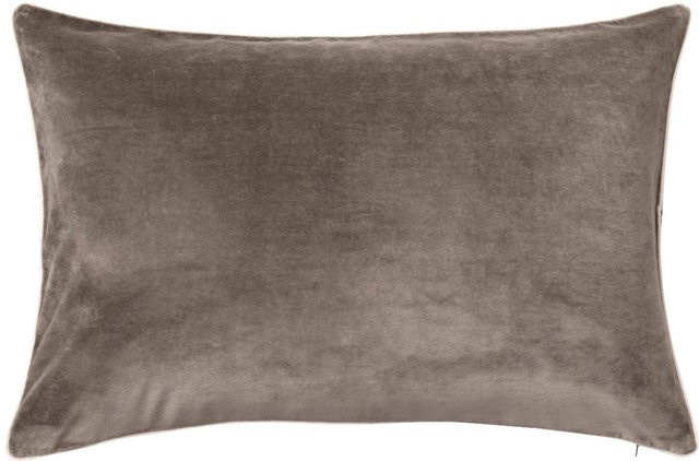 Heine Home Kissenhülle aus Velours in Beige oder Braun, Rechteckig, Breite: 30 cm - Bild 1