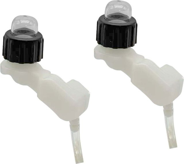 2 Stück Ersatz-Ölbehälter für elektrische Kettensägen von VIBRATITE, passend für 4 und 6 Zoll, Farbe: Weiß, Material: ABS-Kunststoff, B/T/H: 36 x 55 mm - Bild 1