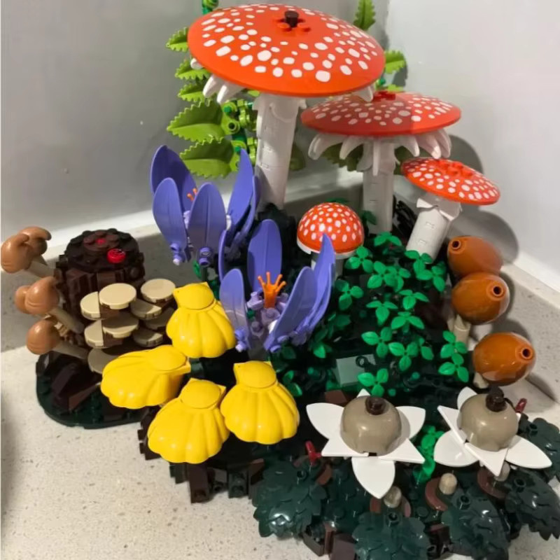 Potdemiel Waldpilz-Botanik-Set, Baustein-Spielzeug, 806 Teile, ab 14 Jahren - Bild 4