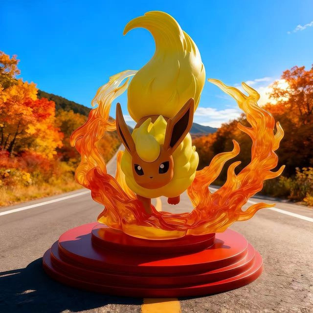 Potdemiel Pokémon Eeveelution Figur Sylveon Vaporeon, Einzelfigur - Bild 1