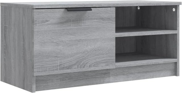 vidaXL TV-Schrank in Grau Sonoma aus Holzwerkstoff, B/T/H: 80 x 35 x 36,5 cm - Bild 1