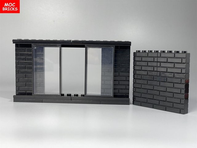 LEGO Blöcke Schiebetür 1x4x6 Rahmen, Zubehör, ab 6 Jahren - Bild 1