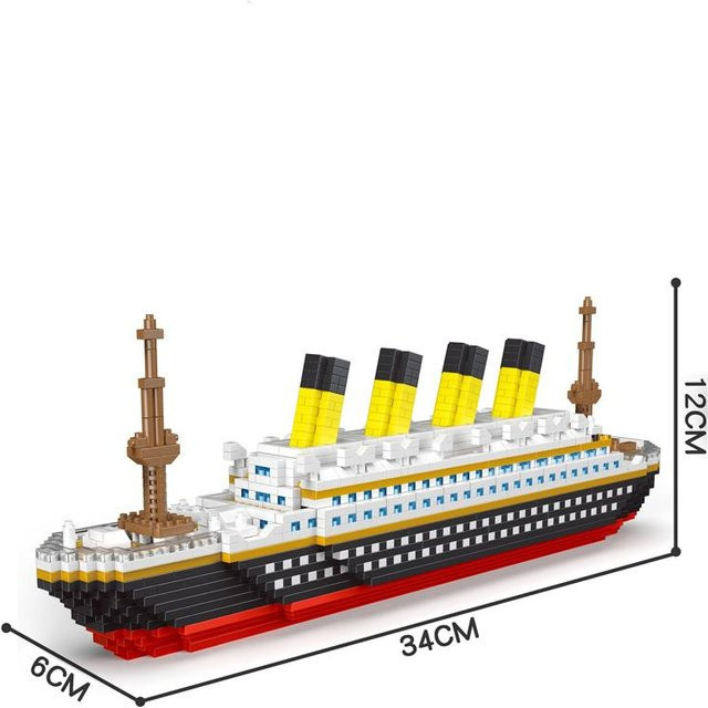 Linyi toy Titanic Bausatz, Kreuzfahrt Schiff, ab 14 Jahren - Bild 1