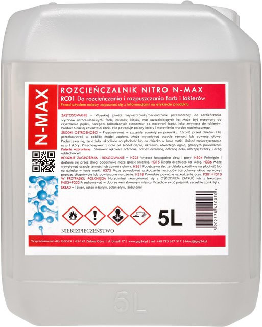 NITRO RC01 NMAX Verdünner 5 l - Bild 1
