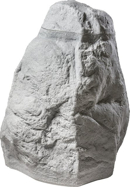 GreenLife Dekor-Regenspeicher Hinkelstein in granitgrau mit Natursteinoptik und 230 l Fassungsvermögen - Bild 1