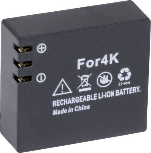 GoXtreme Vision 1050 Kamera-Akku in Schwarz mit 1050 mAh und 3.7V - Bild 1