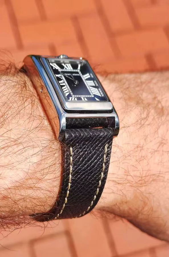 Specht & Söhne Armbanduhr, Quarz, Edelstahl, Eckig, Saphirglas, Herren - Bild 5