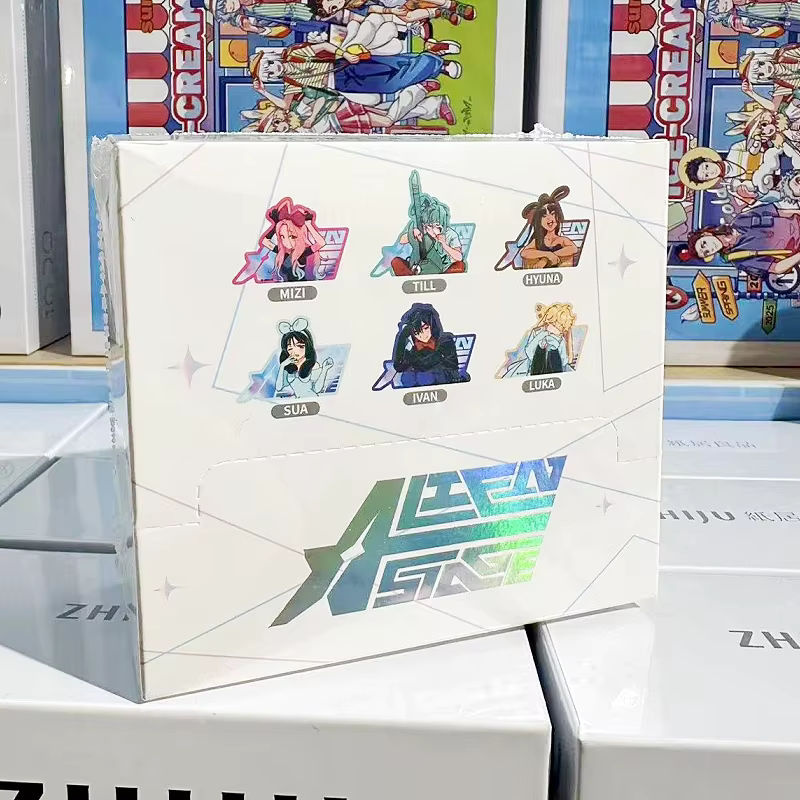 Bandai Alien Bühne Kaninchen Serie Anime Figur und Acryl Kühlschrank Aufkleber Multicolor - Bild 5