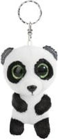 Nici Glubschis Schlüsselanhänger Panda Peppino aus Plüsch in Weiß und Schwarz - Bild 1