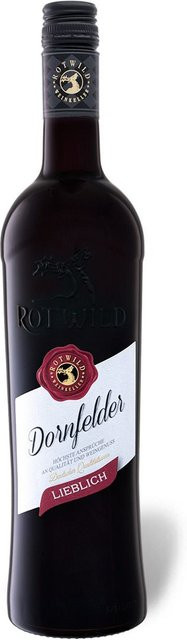 Rotwild Dornfelder Pfalz Qualitätswein lieblich Rotwein 2023 0,75 l - Bild 1