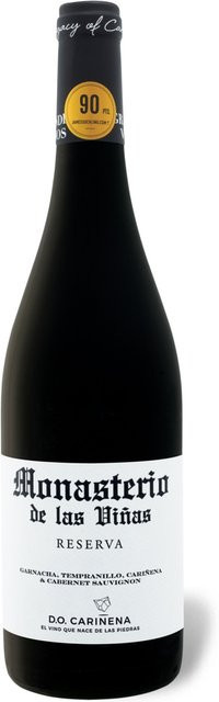 Monasterio de las Viñas Reserva Cariñena DO, trocken, Rotwein, 2019, 0,75 l - Bild 1