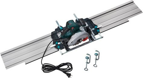 Wolfcraft FKS 145 Führungsschiene aus Aluminium in Silber für Handkreissägen - Bild 1