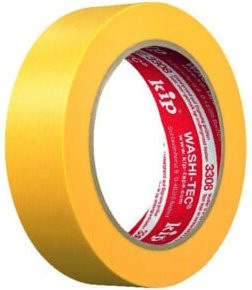 Kip 3308 WASHI-TEC PREMIUM PLUS Goldkrepp in Gelb, Breite: 30 mm, Länge: 50 m - Bild 1