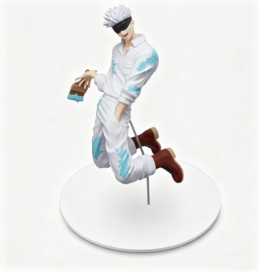 Bandai Jujutsu Kaisen Graffiti Battle Actionfiguren, Gojo Satoru Itadori Yuji, Einzelfigur - Bild 2
