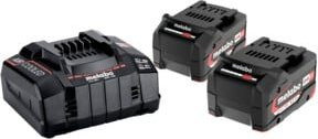 Metabo Akku-Starter-Set Li-Power in Schwarz mit 5,2 Ah Akkukapazität - Bild 1