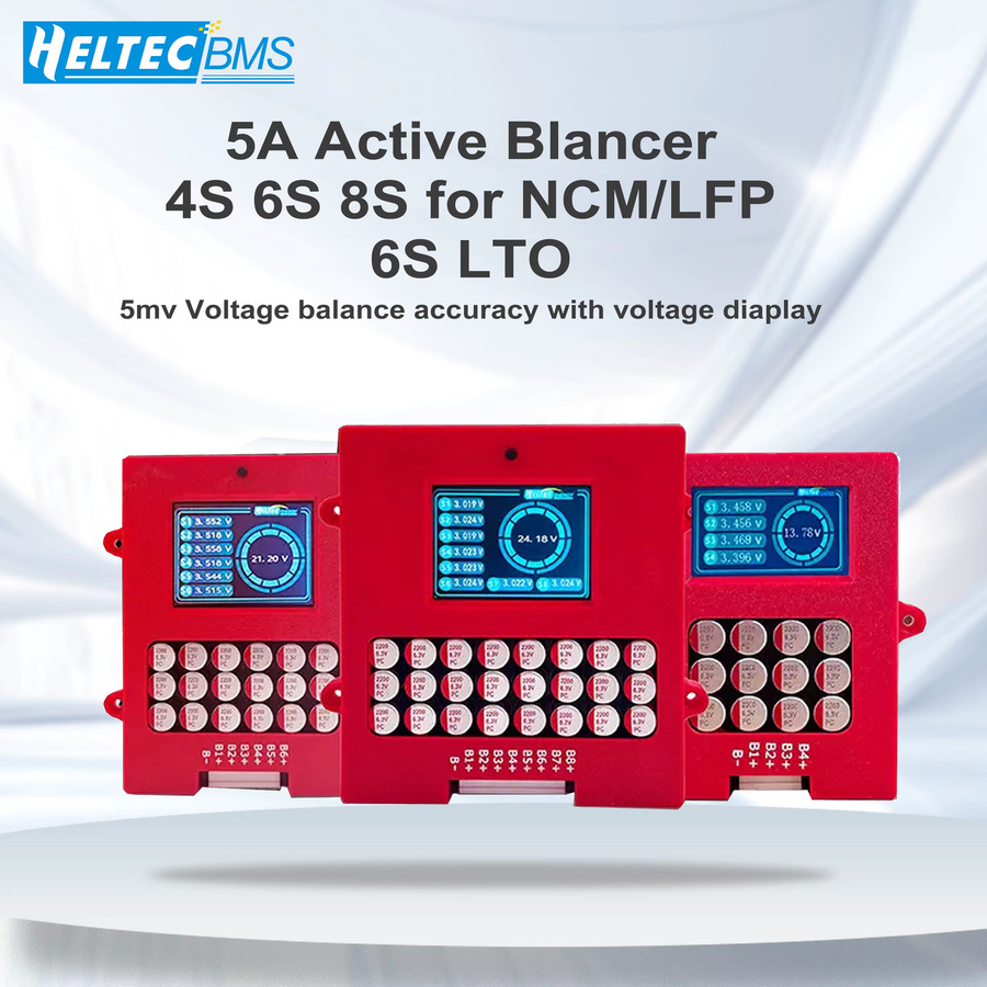 Heltec Aktiver Equalizer Lithium-Batterie-Balancer für LiFePO4 Kondensatoren 3S bis 16S 5A - Bild 4