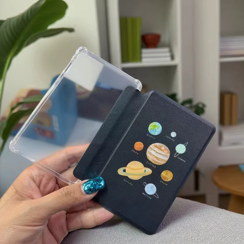 DIXSG Seiden-Flip-Cover Schutzhülle für XTEINK X3/X4, stoßfeste Flip-Design Handyhülle mit transparenter Rückseite in Weiß - Bild 3