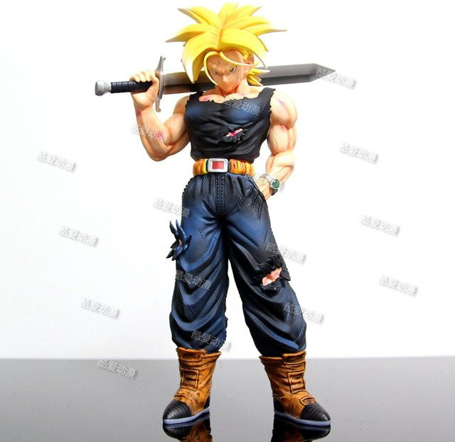 JJ Studio Dragon Ball Z Trunks Modell Schwertstil mit zwei Köpfen PVC - Bild 1