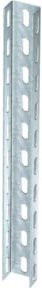 OBO Bettermann U-Stiel US 3 200 FS aus Stahl, Farbe: Silber, transparent, L x B x H: 2000 x 50 x 30 mm - Bild 1