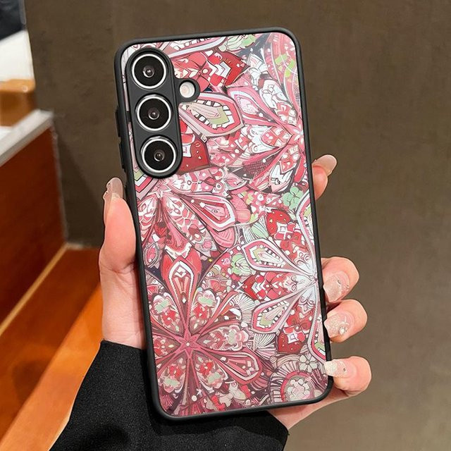 Magnetische TPU Handyhülle mit kreativem Mondmuster für Samsung Galaxy S26 S25 S24 S23 S22 S21 Ultra Plus FE in Multicolour - Bild 1