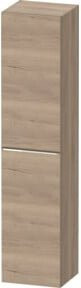 Duravit Hochschrank D-Neo mit 1 Tür und 5 Einlegeböden, Farbe Beige/Weiß, B: 40 cm, T: 36 cm, H: 176 cm - Bild 1