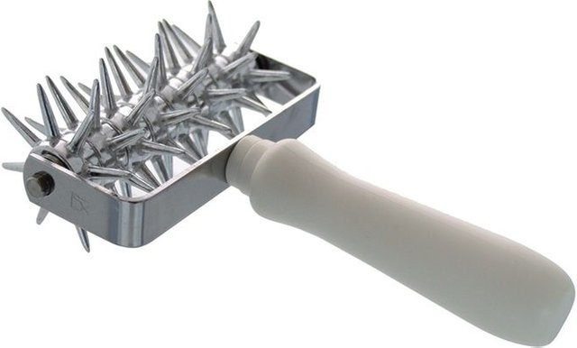 Schneider Stipproller aus Edelstahl in Weiß, Breite: 12 cm - Bild 1