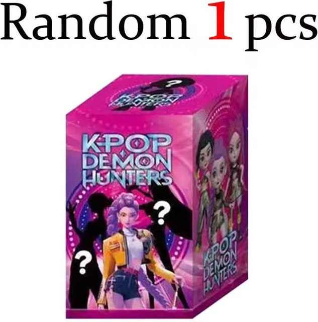 Yiran toy 1 Anime Vinyl Puppe KPop Teufelsjäger Rumi Mira Zoi Charakter Vinyl Maske Überraschungsbox Schmuckstück ab 14 Jahren Bunt / Mehrfarbig - Bild 1