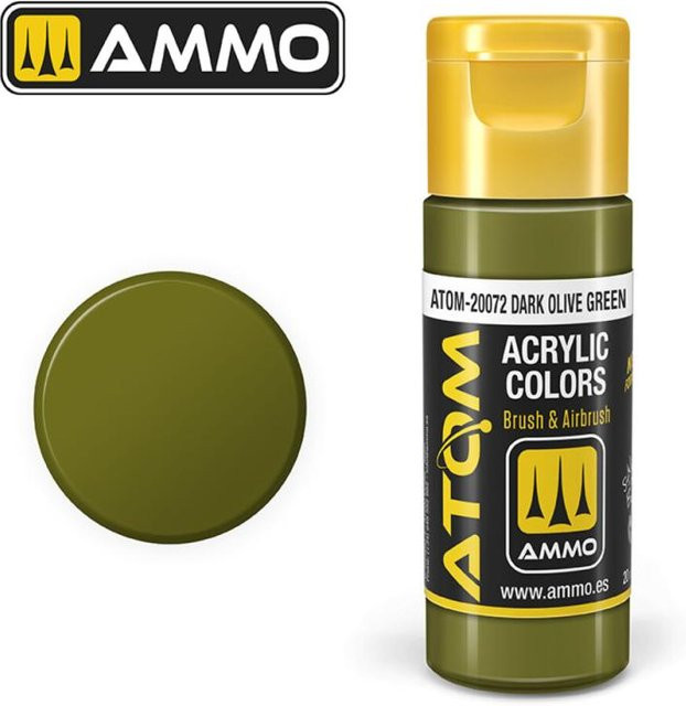 AMMO by MIG Jimenez Atom Color Dark Olive Green, Grün - Bild 1