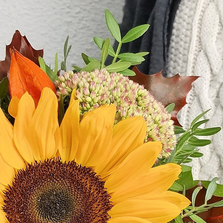 Blumenstrauß Sonnenblume Gelb Greenery - Bild 3