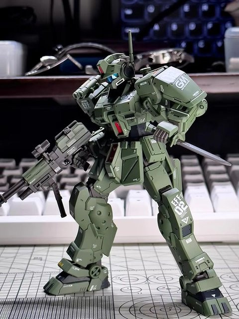 Bandai Neuer Xfs Hg Rgm-79s Gm Spartan Bausatz, Maßstab 1:144, Actionfigur - Bild 1