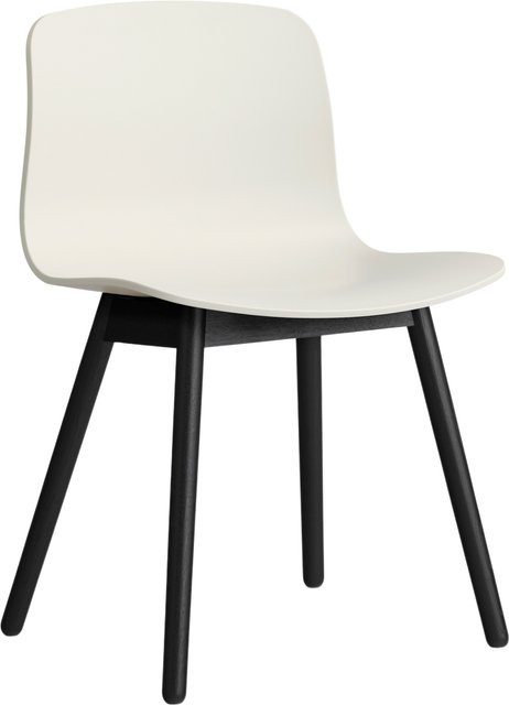 HAY About A Chair AAC 12 Designstuhl in Beige mit Eichengestell und Polypropylen-Schale - Bild 1